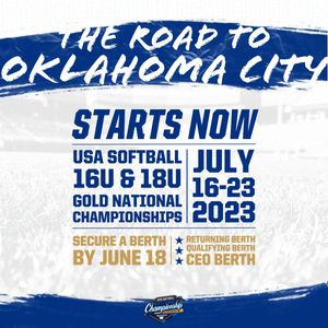 Image post by @USASoftball on Twitter