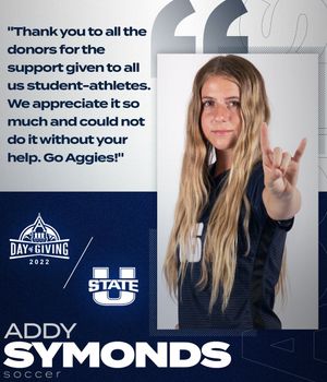 Image post by @USUAthletics on Twitter