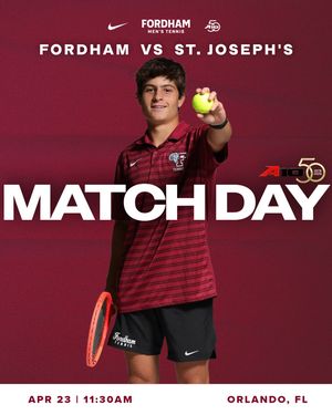 Image post by @fordhammenstennis on Instagram