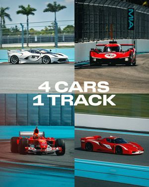 Image post by @ferrariraces on Instagram