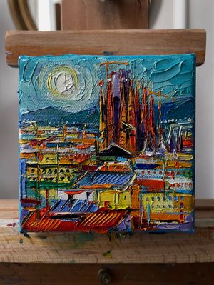 Image post by @monaedulescoart on Instagram