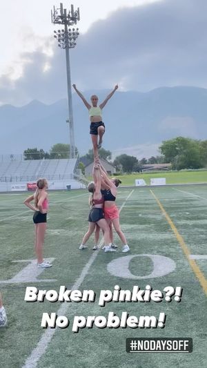 Video post by @corner_canyon_cheer on Instagram