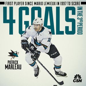 Image post by @NBCSSharks on Twitter