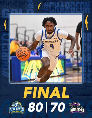 Image post by @UNewHavenMBB on Twitter