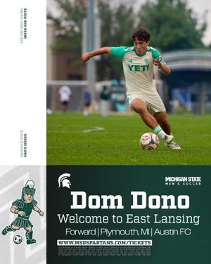 Image post by @msu_msoccer on Instagram