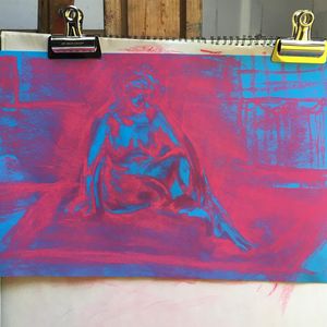 Image post by @eloisemakesart on Instagram