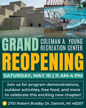 Image post by @detroitparksrec on Instagram