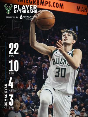 Image post by @milwaukeebucks on Facebook