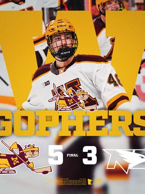 Image post by @gophermhockey on Instagram