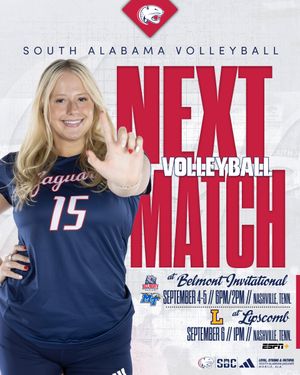 Image post by @southalabamavb on Instagram
