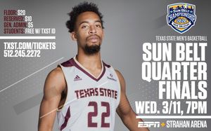 Image post by @txstatebobcats on Facebook