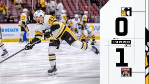 Image post by @penguins on Twitter