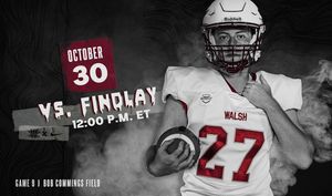 Image post by @walshuniversityfb on Instagram