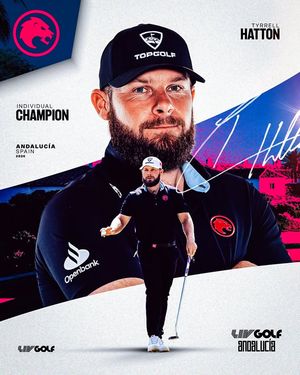 Image post by @livgolfleagueofficial on Facebook