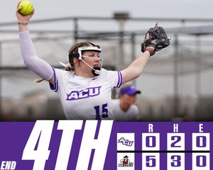 Image post by @ACU_Softball on Twitter