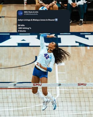 Image post by @smuvolleyball on Instagram