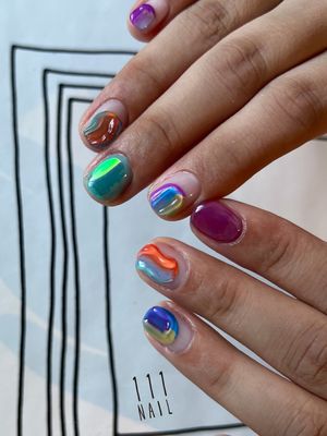 Image post by @111nail_omotesando on Instagram