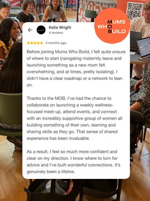Image post by @mumswhobuild on Instagram