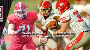 Image post by @DenisonSports on Twitter/X