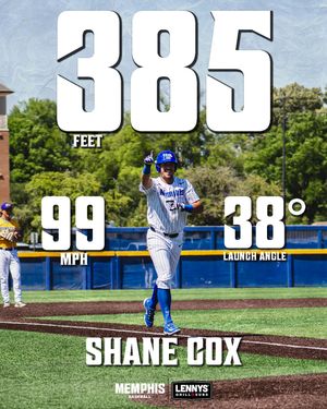 Image post by @memphisbaseball on Instagram