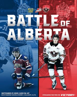 Image post by @westernhockeyleague on Instagram