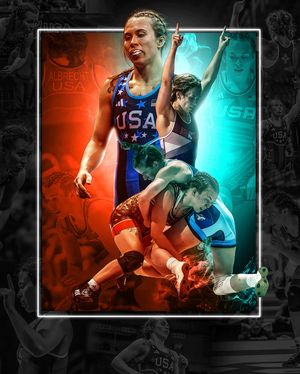 Image post by @adidaswrestling on Instagram
