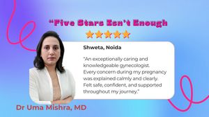Image post by @dr.uma.mishra.gynecologist on Instagram