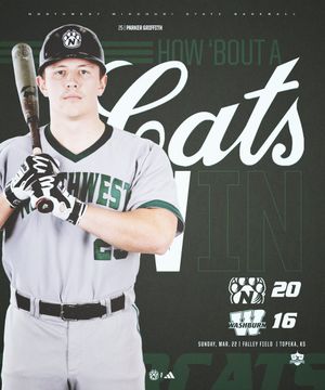 Image post by @NWBearcatBSB on Twitter