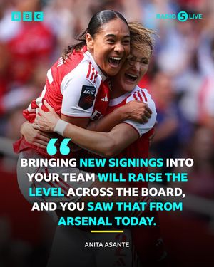 Image post by @5liveSport on Twitter
