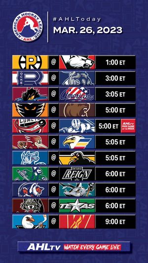 Image post by @TheAHL on Twitter/X