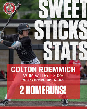 Image post by @iowasticksbaseball on Instagram