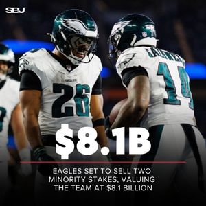 Image post by @sportsbusinessjournal on Instagram