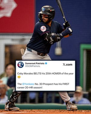 Image post by @somersetpatriots on Instagram