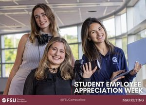 Image post by @fsucampusrec on Facebook