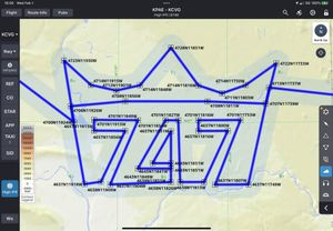 Image post by @foreflight on Facebook