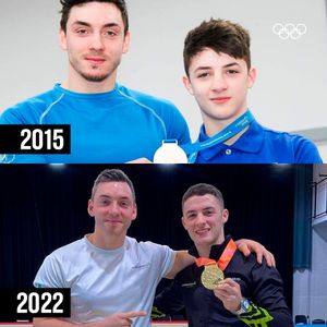 Image post by @Olympics on Twitter