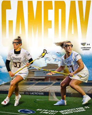 Image post by @towsonwlax on Instagram