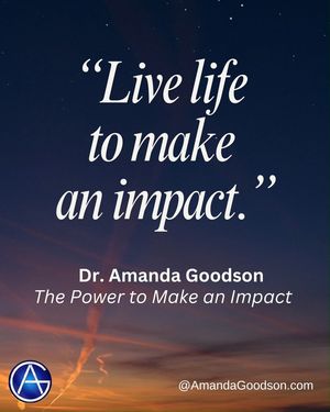 Video post by @amandagoodsonglobal on Facebook