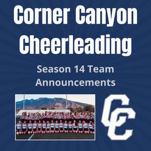Image post by @corner_canyon_cheer on Instagram