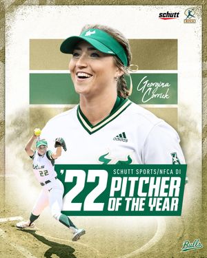 Image post by @USFSoftball on Twitter