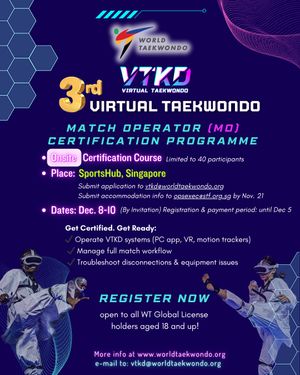 Image post by @worldtaekwondo on Instagram