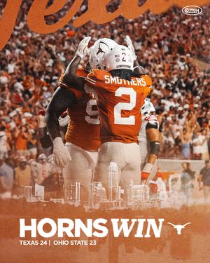 Image post by @texaslonghorns on Instagram
