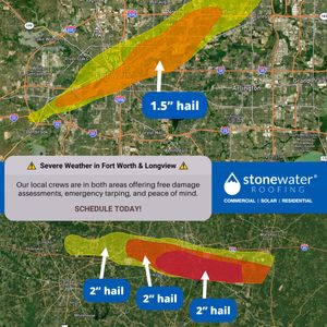 Image post by @stonewaterroofing on Instagram