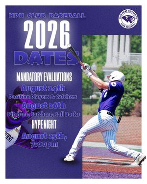 Image post by @hpuclubbaseball on Instagram