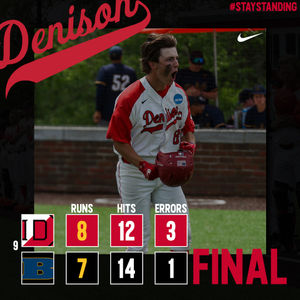 Image post by @DU_Baseball on Twitter