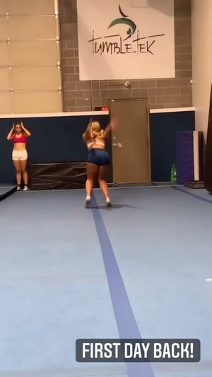 Video post by @corner_canyon_cheer on Instagram