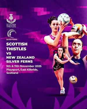 Image post by @netballscotland on Instagram