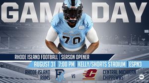 Image post by @rhodyfootball on Instagram
