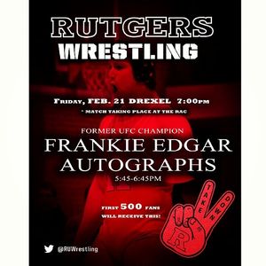 Image post by @ruwrestling on Instagram