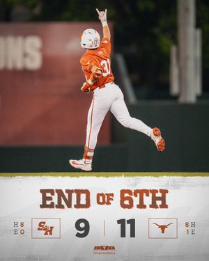 Image post by @TexasBaseball on Twitter